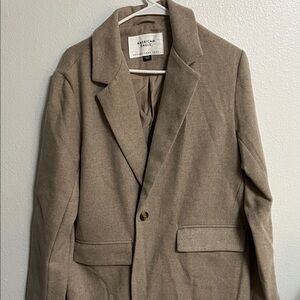 American Eagle Outfitters Tan Blazer